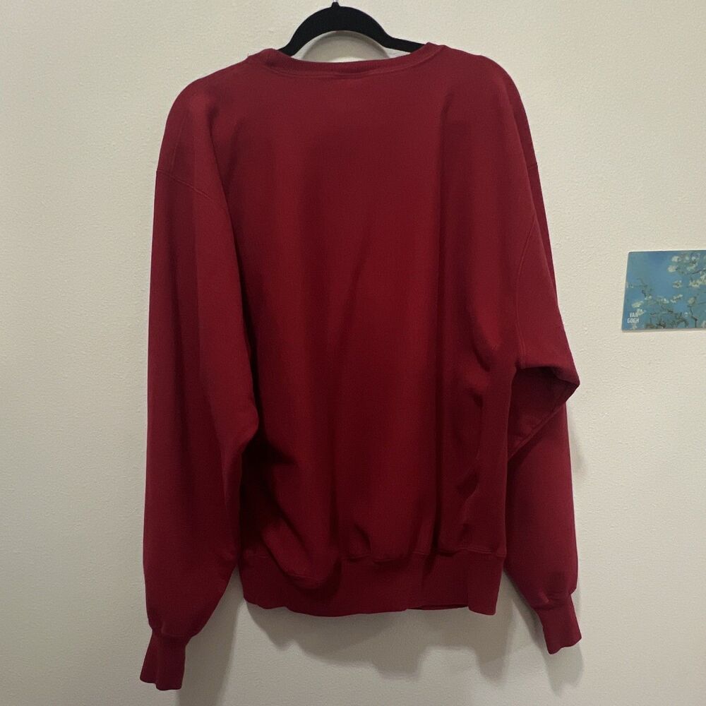 Steve & Barry's Sportswear Indiana Hoosiers Red Crewneck Sweatshirt XL - Picture 5 of 5